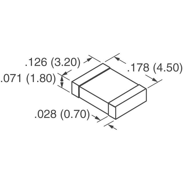 C1812X106K3RAC7800 KEMET  Condensadores cerámicos